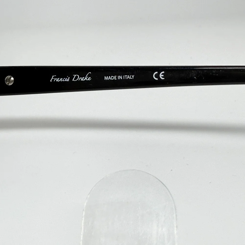 Francis Drake Twin Peaks Sunglasses Gunmetal Aviator 57-16-140 c.91‎ 21547